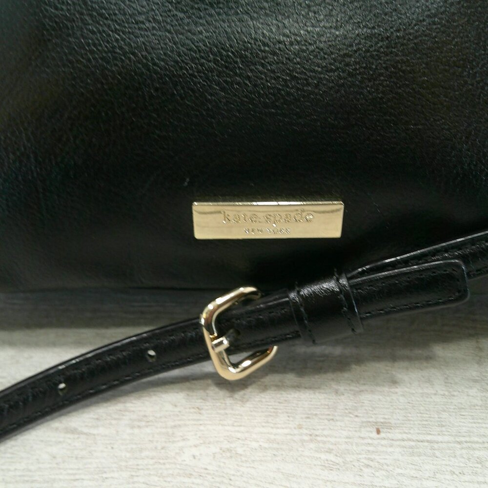 Kate Spade Rare Discontinued Y2K Villabella Avenue Celina Bow Leather Bag Purse - Picture 3 of 13